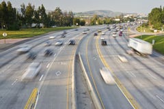 Circulation d'autoroute image stock Circulation d'autoroute image stock
