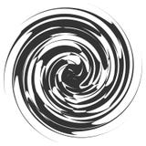 Cirkel, radiaal abstract element op wit Het uitstralen van vorm met Vector Illustratie Cirkel, radiaal abstract element op wit Het uitstralen van vorm met Vector Illustratie