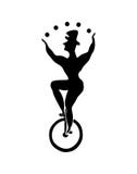 cirque Silhouette des boules de jonglerie d'un Bodybuilder sur un monocycle illustration de vecteur cirque Silhouette des boules de jonglerie d'un Bodybuilder sur un monocycle illustration de vecteur