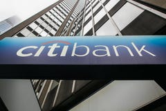 sign citibank bangkok thailand bank exterior branch