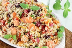Citrus Couscous Salad Royalty Free Stock Photography Citrus Couscous Salad Royalty Free Stock Photography