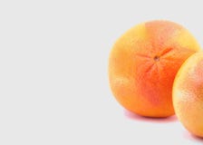 citrusvruchten, rode grapevuts op witte achtergrond stock foto citrusvruchten, rode grapevuts op witte achtergrond stock foto