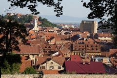 Città di Brasov Immagine Stock Libera da Diritti Città di Brasov Immagine Stock Libera da Diritti
