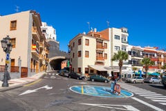 Città di Candelaria Tenerife, Isole Canarie, Spagna Fotografie Stock Città di Candelaria Tenerife, Isole Canarie, Spagna Fotografie Stock