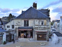 Langeais, town, Indre-et-Loire département, Centre région, on the right bank of Loire River. royalty free stock photography Langeais, town, Indre-et-Loire département, Centre région, on the right bank of Loire River. royalty free stock photography