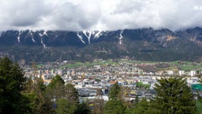 City Landscape of Innsbruck,Tyrol royalty free stock images City Landscape of Innsbruck,Tyrol royalty free stock images