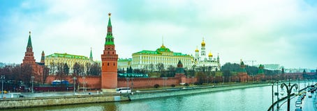View from the Big Stone bridge ,Grand Kremlin palace..Kremlin embankment. stock photos View from the Big Stone bridge ,Grand Kremlin palace..Kremlin embankment. stock photos