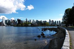 City Of Vancouver,Canada Royalty Free Stock Photography