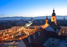 City panorama stock image City panorama stock image