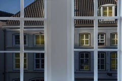 City view, old buildings in the Netherlands in the evening royalty free stock photography City view, old buildings in the Netherlands in the evening royalty free stock photography