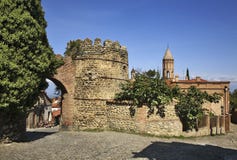 City wall in Sighnaghi. Kakheti. Georgia royalty free stock image City wall in Sighnaghi. Kakheti. Georgia royalty free stock image
