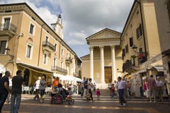 Cityscape, Bardolino, Italië Royalty-vrije Stock Afbeeldingen Cityscape, Bardolino, Italië Royalty-vrije Stock Afbeeldingen