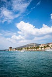 Vertical cityscape of trogir city, croatia stock photography Vertical cityscape of trogir city, croatia stock photography