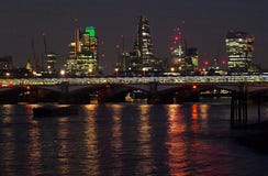 cityscapelondon natt royaltyfri fotografi cityscapelondon natt royaltyfri fotografi