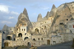 Ciudad de la cueva en Cappadocia Ciudad de la cueva en Cappadocia