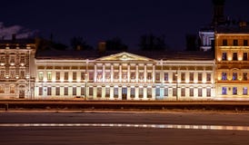 Ciudad de la noche en Europa foto de archivo libre de regalías Ciudad de la noche en Europa foto de archivo libre de regalías