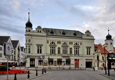 Ciudad Podebrady Imágenes de archivo libres de regalías Ciudad Podebrady Imágenes de archivo libres de regalías