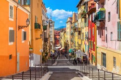 Ciudad vieja de Niza, Francia Ciudad vieja de Niza, Francia