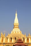 Ciérrese encima de Pha que Luang imágenes de archivo libres de regalías Ciérrese encima de Pha que Luang imágenes de archivo libres de regalías