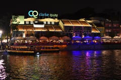 Clarke Quay river side royalty free stock photos Clarke Quay river side royalty free stock photos