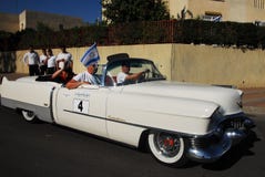 Classic convertible 1954 Cadillac Eldorado. SDEROT, ISR - JUNE 01:Classic convertible 1954 Cadillac Eldorado on June 01 2008.In Israel there is 4,000 registered stock photo Classic convertible 1954 Cadillac Eldorado. SDEROT, ISR - JUNE 01:Classic convertible 1954 Cadillac Eldorado on June 01 2008.In Israel there is 4,000 registered stock photo