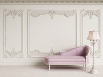 Classic furniture in classic interior with copy space royalty free illustration Classic furniture in classic interior with copy space royalty free illustration