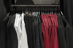 Classic men clothes, suits, shirts and pants royalty free stock image Classic men clothes, suits, shirts and pants royalty free stock image