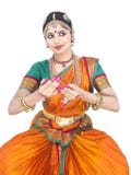 Classical Dancer From India Royalty Free Stock Images