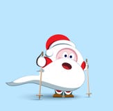 claus uroczy Santa Bożenarodzeniowy symbol Stylizowany charakter Nowy Ye ilustracja wektor claus uroczy Santa Bożenarodzeniowy symbol Stylizowany charakter Nowy Ye ilustracja wektor