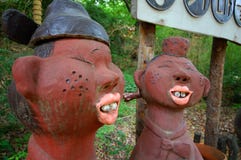 Clay Faces stock photo Clay Faces stock photo