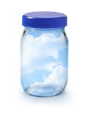 Clean Fresh Air Sky Jar Stock Images Clean Fresh Air Sky Jar Stock Images