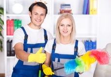 Cleaning Royalty Free Stock Photography