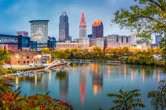 Cleveland, Ohio, EUA imagens de stock royalty free Cleveland, Ohio, EUA imagens de stock royalty free