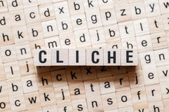 Cliche word concept stock photography Cliche word concept stock photography