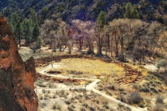 Cliff Cave Dwellings royaltyfri fotografi Cliff Cave Dwellings royaltyfri fotografi
