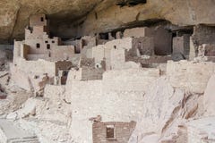Cliff Palace ancient puebloan village of houses and dwellings in Mesa Verde National Park New Mexico USA Stock Photography Cliff Palace ancient puebloan village of houses and dwellings in Mesa Verde National Park New Mexico USA Stock Photography