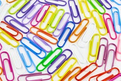 Clip dell'ufficio di colore Fondo dell'ufficio immagine stock Clip dell'ufficio di colore Fondo dell'ufficio immagine stock