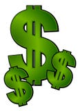 Clipart (images graphiques) d'argent de signes du dollar illustration de vecteur Clipart (images graphiques) d'argent de signes du dollar illustration de vecteur