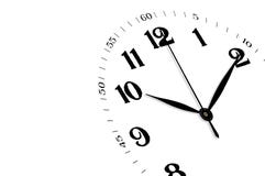 Clock isolated, time concept Stock Image Clock isolated, time concept Stock Image