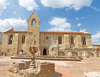 Cloister Santa Clara, Coimbra royalty free stock photography Cloister Santa Clara, Coimbra royalty free stock photography