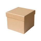 Close carton cardboard paper box brown color isolated on white b stock photography Close carton cardboard paper box brown color isolated on white b stock photography
