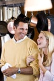 Close father and teen daughter laughing in kitchen royalty free stock image Close father and teen daughter laughing in kitchen royalty free stock image