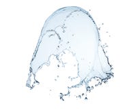 Close up of blue water splash and water drops royalty free stock photo Close up of blue water splash and water drops royalty free stock photo