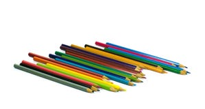 Color pencil isolate on white background stock photography Color pencil isolate on white background stock photography