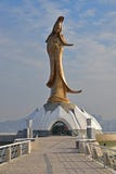 Close Up Guan Yin Statue Monument Of Macau With Blue Sky Background Royalty Free Stock Photos Close Up Guan Yin Statue Monument Of Macau With Blue Sky Background Royalty Free Stock Photos