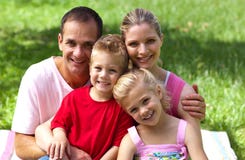 Close-up Of A Happy Family Smiling At The Camera Royalty Free Stock Photo Close-up Of A Happy Family Smiling At The Camera Royalty Free Stock Photo
