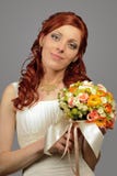 Close Up Of A Nice Young Wedding Bride Royalty Free Stock Photos