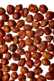 Close-up Of Hazelnuts Stock Images