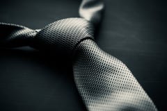 Close-up photo of grey men's tie stock photos Close-up photo of grey men's tie stock photos