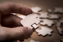Close up of the pieces of a puzzle stock photography Close up of the pieces of a puzzle stock photography